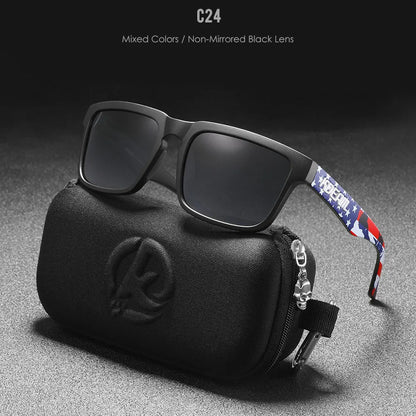 Sonnenbrille polarisiert minimalistisch modern Etui Unisex neue Farben