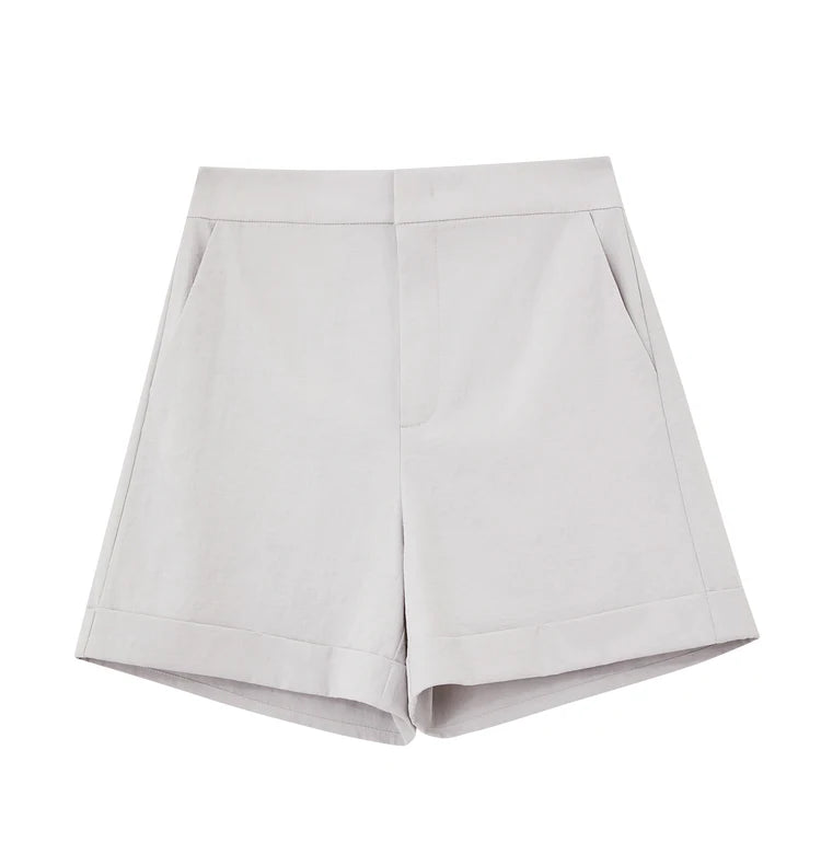 Minimalismus Modische Casual Shorts für Frauen