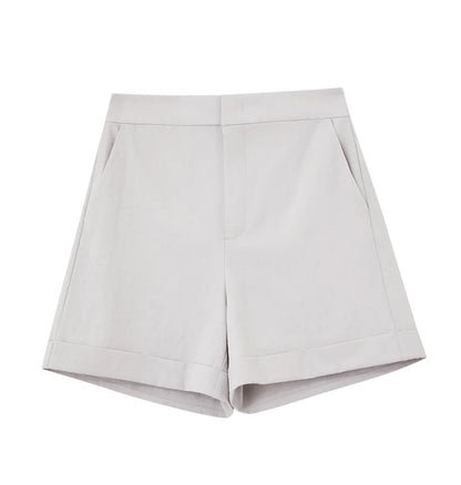 Minimalismus Modische Casual Shorts für Frauen