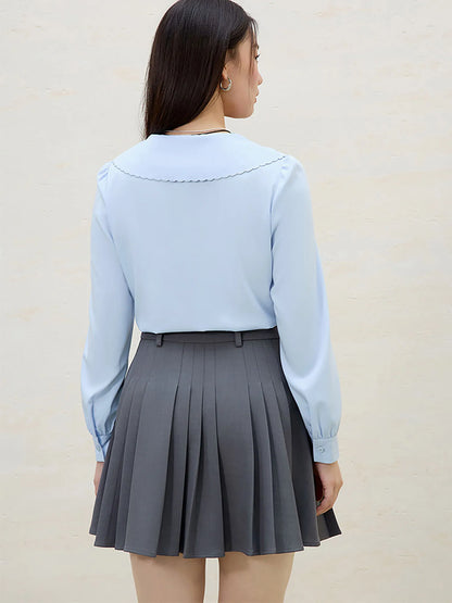 Sommerliches Damen-T-Shirt mit Perlen und kurzen Ärmeln – vielseitig kombinierbar und modisch chic
