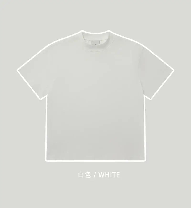 Herren T-Shirt mit 280gsm und hohem Gewicht im lässigen Stil
