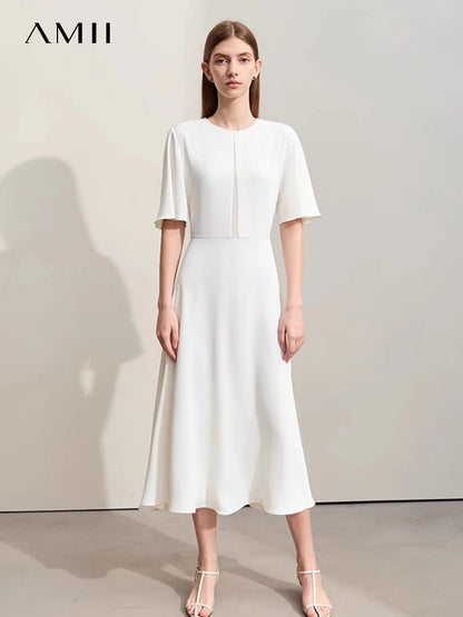 Ärmelloses Sommer-Camisole-Kleid mit Trägerkragen und Faltenrock – lockerer Schnitt für Damenmode