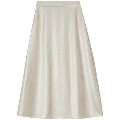 Damen A-Linie Rock mit elastischer Taille für Büro und Business-Tragen