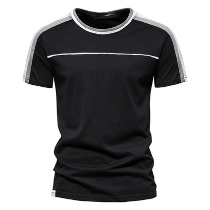 Herren T-Shirt aus Baumwolle mit Print im lässigen Streetwear-Stil