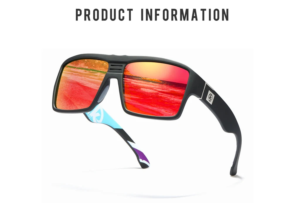 Sonnenbrille quadratisch polarisiert schlagfest antireflektierend Cat.3 Herren