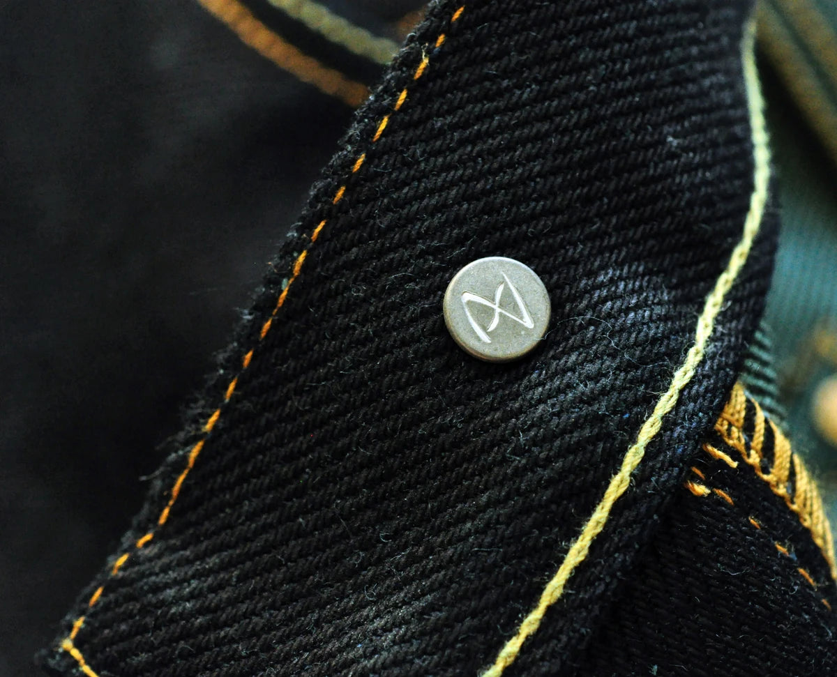 Herren Jeans aus Selvedge Raw Denim im Vintage-Stil mit Taper Fit