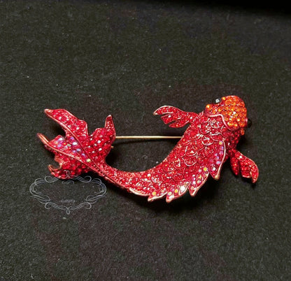 Brosche Katze Schmetterling Kristall Strass Barock Palast Tier Emaille Unisex