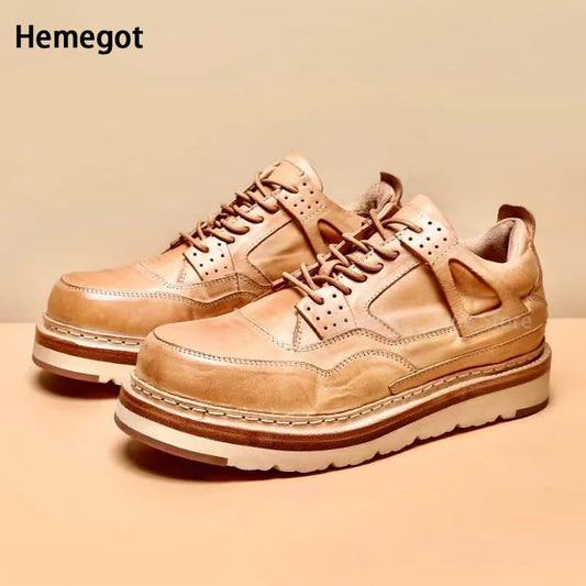 Schnürschuhe aus Echtleder für Herren – klassisch & bequem