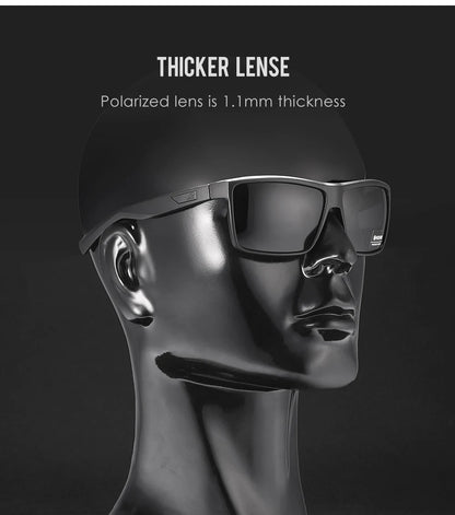 Sonnenbrille Rechteck polarisiert UV400 Beschichtung Herren