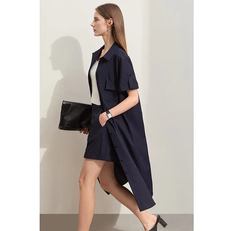 Minimalismus Modische Casual Shorts für Frauen