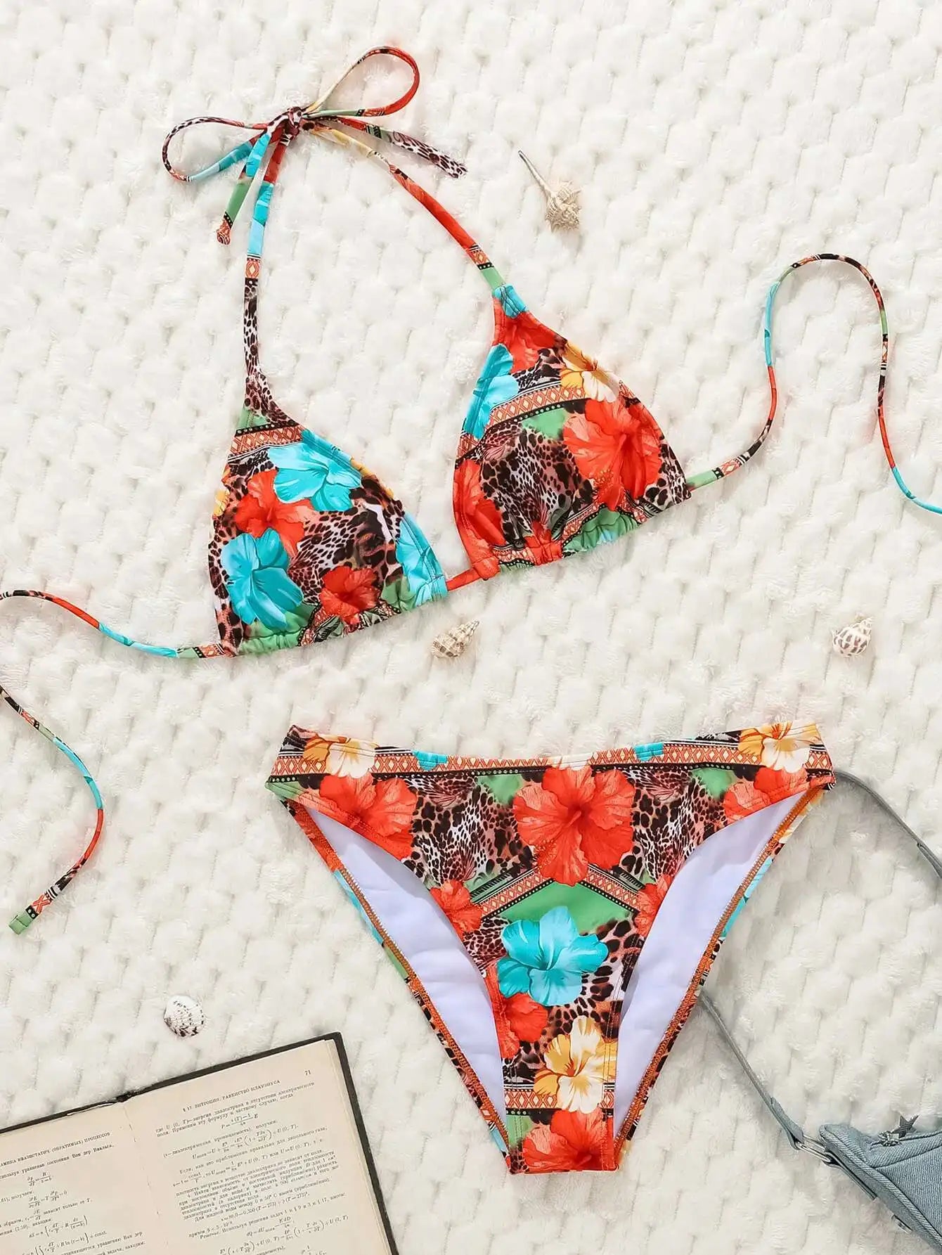 Sexy Bikini-Set für Damen – Brasilianischer Stil, ideal für Strand und Pool