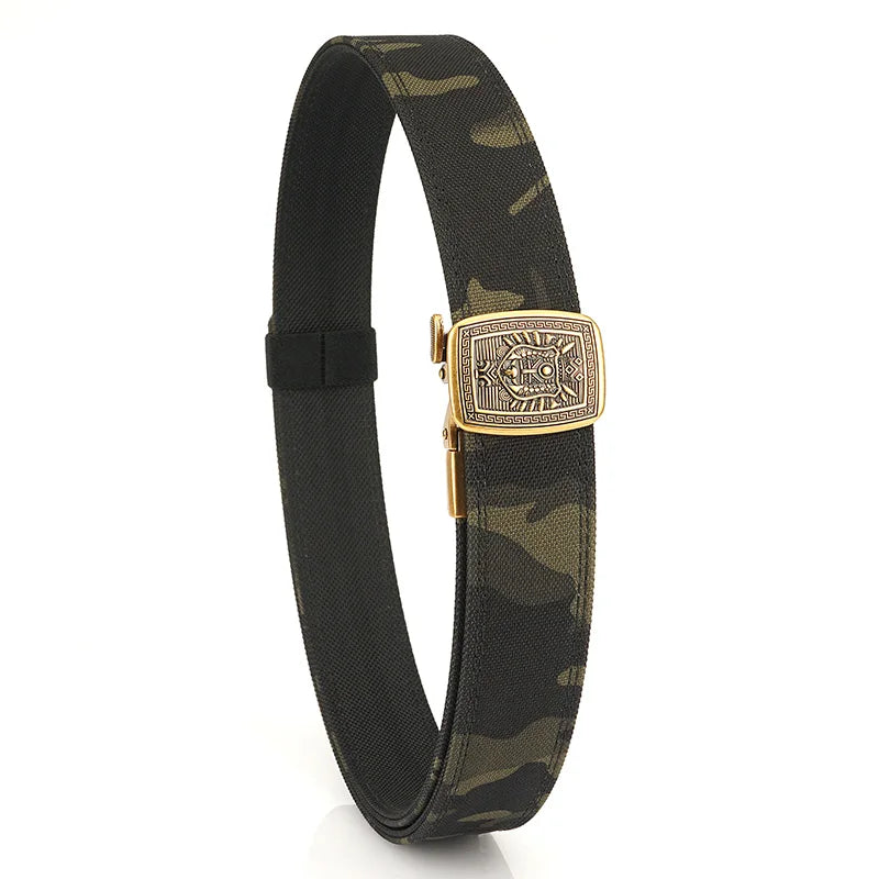 VATLY Retro Rigid Tactical Gürtel Herren Nylon Schnellverschluss Duty Hose