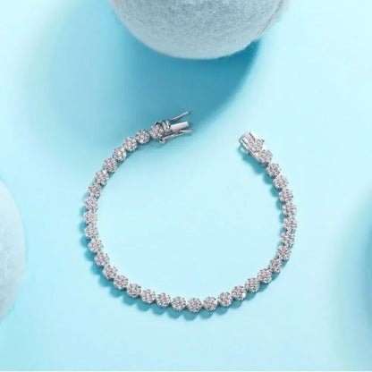 Damen-Armband klassisch mit Moissanit
