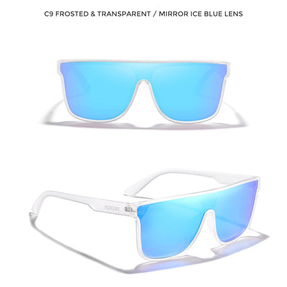 Sonnenbrille Einteiler polarisiert Sport Baseball Angeln Fahren Komplettzubehör