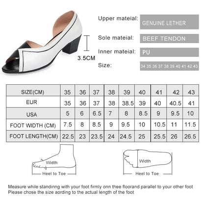 Damen Sandalen Echtes Leder Gemischte Farben