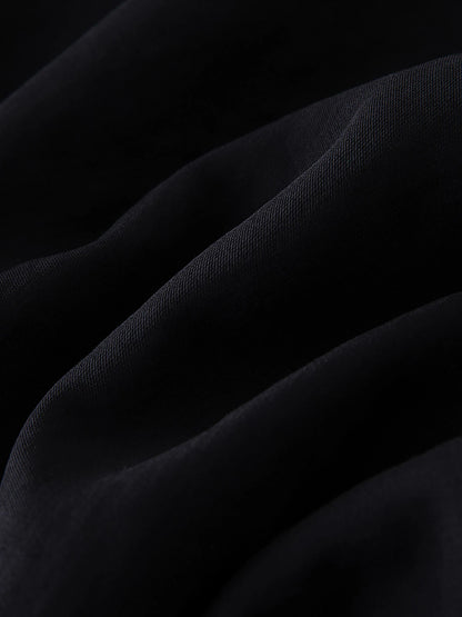 Damen Frühlings-Sweatshirt mit Puppenkragen und Minirock in Grau – Lässiges Set