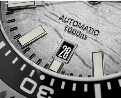 Herren-Profi-Taucheruhr mit 1000 m Wasserdichtigkeit und NH35A