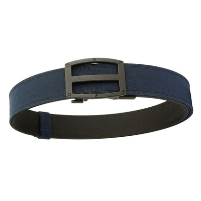 Herren-Taktischer Gürtel aus Nylon mit Automatik-Schnalle für Alltag und Outdoor in Blau