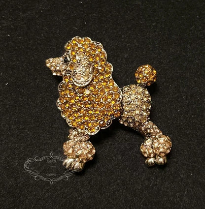 Brosche Katze Schmetterling Kristall Strass Barock Palast Tier Emaille Unisex