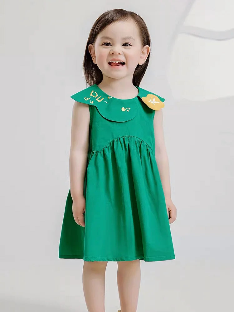 Luftiges Kinder-Sommerkleid mit lila Farbverlauf und Tüllrock – ideal für Hochzeiten und Partys