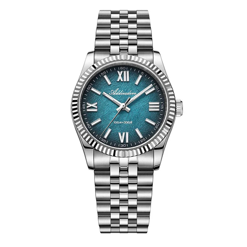 Herren-Quarzuhr mit Saphirglas und Jubilee-Armband
