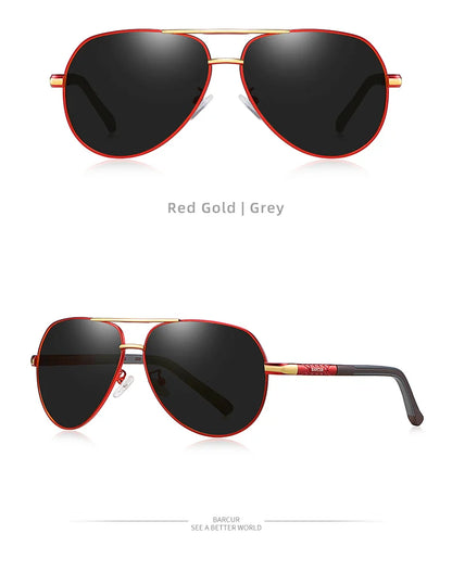 Sonnenbrille Vintage Beschichtung klassisch polarisiert Fahren Herren