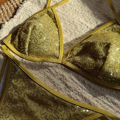 Sexy Push-Up-Bikini-Set für Damen – Brasilianischer Stil für Strand und Pool