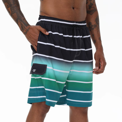 Leichte Herren-Sommershorts für Laufen, Training und Strand – atmungsaktive Badeshorts für Sport und Schwimmen