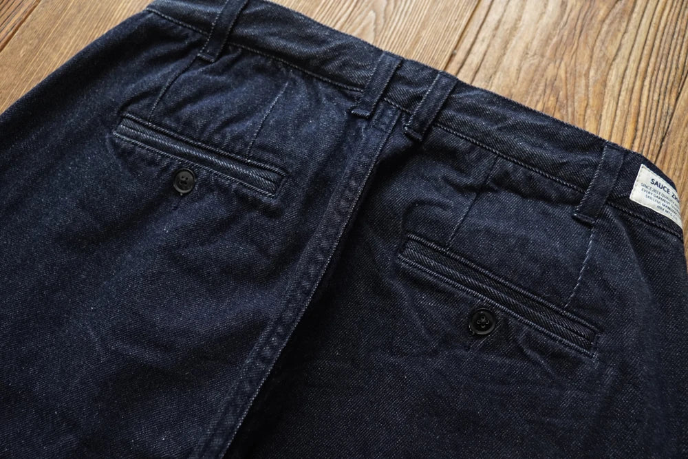 Männer Jeans im Vintage-Stil mit weitem Bein für den Sommer