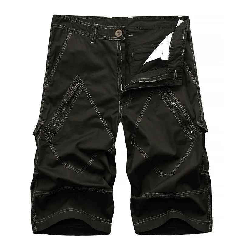 Kurze Herren-Webhose mit schnelltrocknendem, atmungsaktivem Design – ideal für Sport und Sommer.