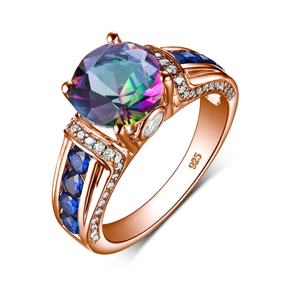 Mysticscher Topaz Gold Ring für Damen