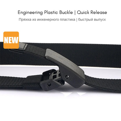 Unisex Elastischer Gürtel für Outdoor Aktivitäten Leicht Flexibel zum Wandern und Angeln Metallfrei