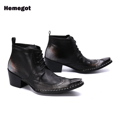 Stilvolle Herren-Schuhe aus Leder – klassisches Design & hoher Tragekomfort
