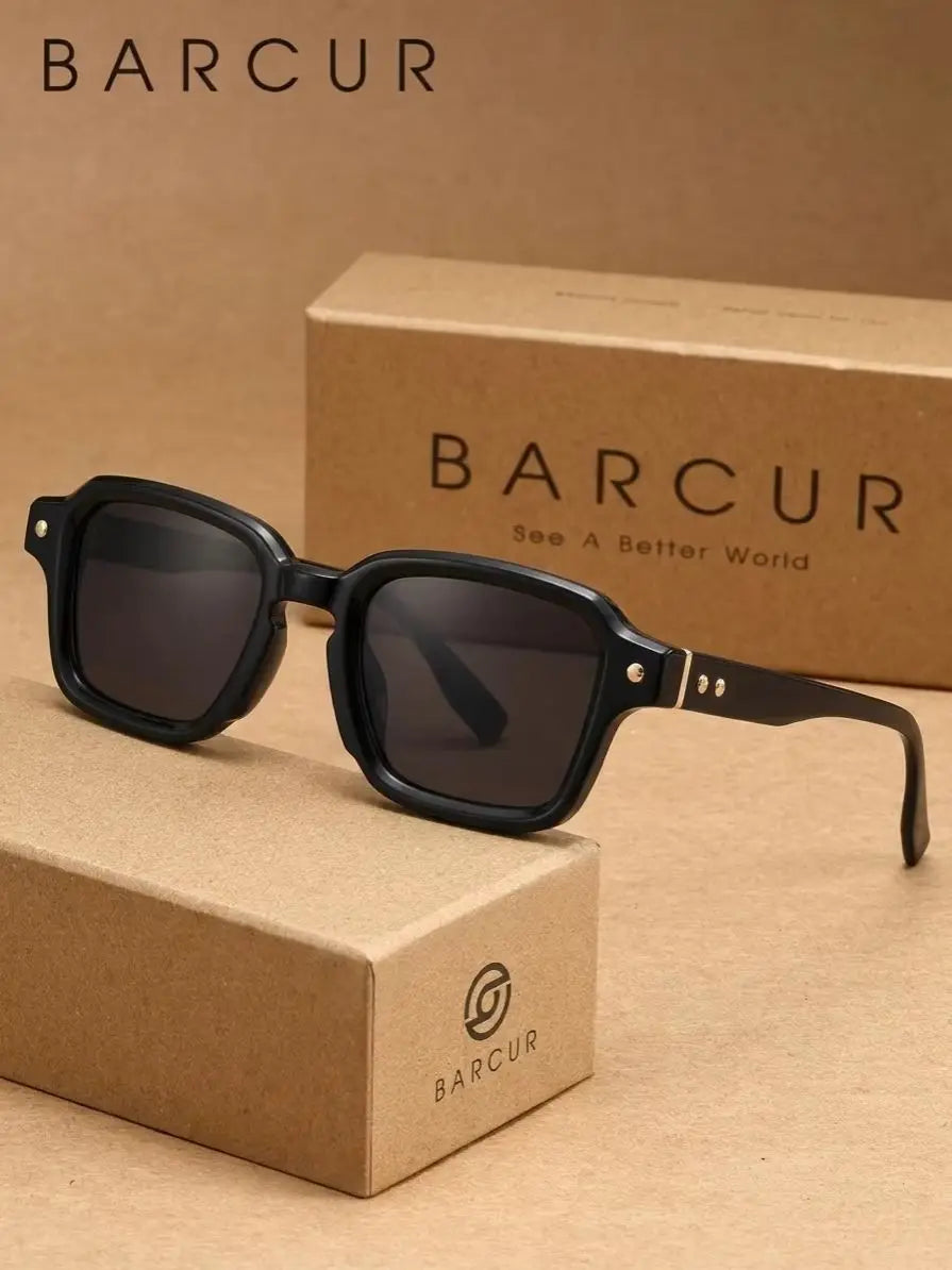Sonnenbrille quadratisch Retro Luxe polarisiert UV400 Unisex