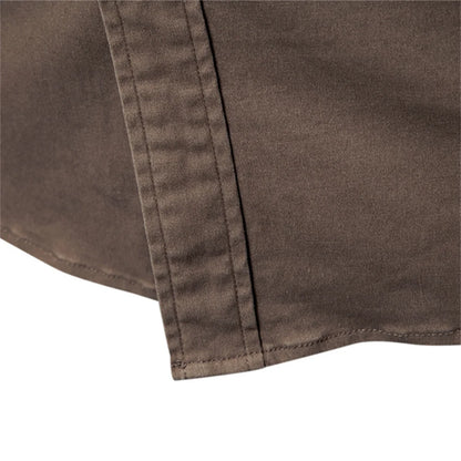 Premium Slim Fit Herrenhemd Aus Weicher Baumwolle Langarm