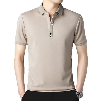 Herren-Poloshirt mit kurzen Ärmeln und Knopfleiste – ideal für den Alltag