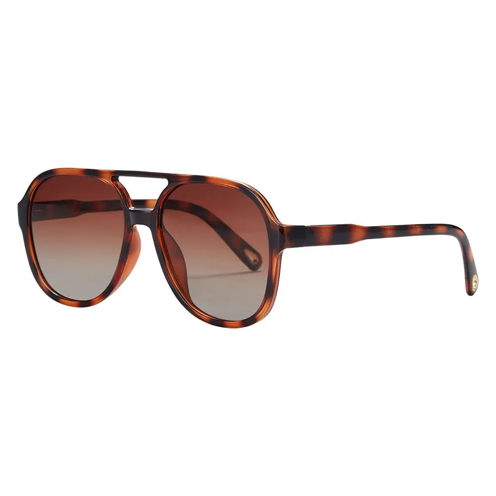 Damen-Sonnenbrille quadratisch 70er Retro Polaroid photochrom UV400