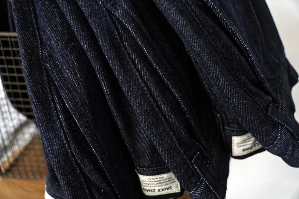 Männer Jeans im Vintage-Stil mit weitem Bein für den Sommer
