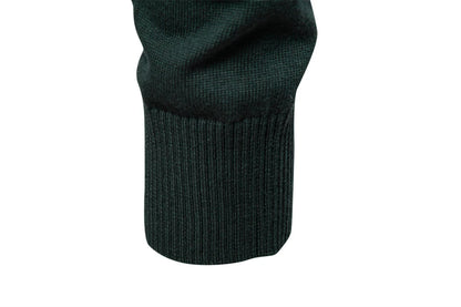 Herren Pullover aus Baumwolle mit Stehkragen für lässige Business-Looks