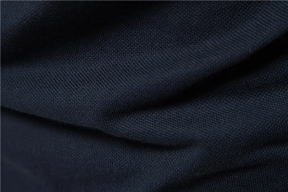 Herren Polo Shirt aus Baumwolle mit Kurzarm und Tasche für lässige Anlässe
