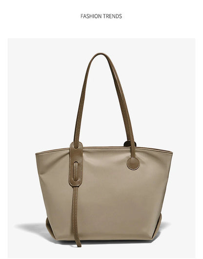 Damen Tote Bag aus weichem PU-Leder mit großem Fassungsvermögen