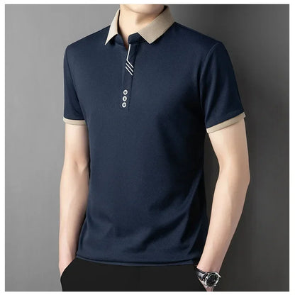 Herren-Poloshirt mit kurzen Ärmeln und Knopfleiste – ideal für den Alltag