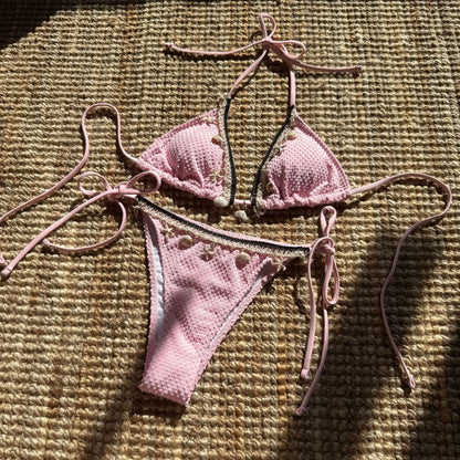 Verführerisches Bikini-Set mit Push-up-Effekt für Damen – ideal für Strand und Pool