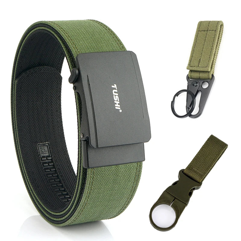 VATLY Military Tactical Gürtel 4,3 cm Nylon IPSC Polizei-Duty-Gürtel