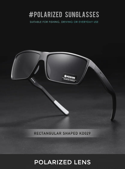 Sonnenbrille Rechteck polarisiert UV400 Beschichtung Herren