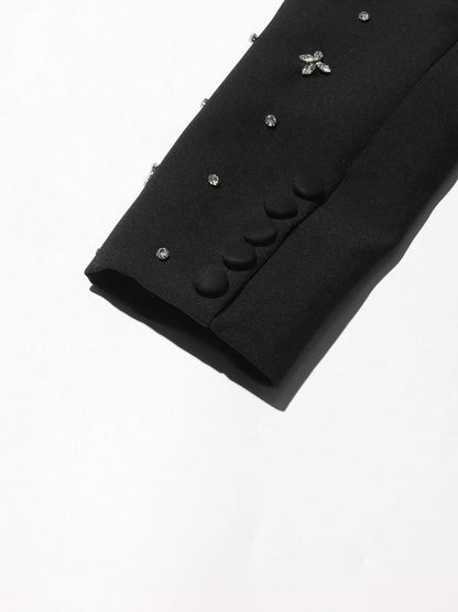 Ärmelloses, trägerloses Damen-Tunikakleid mit Patchwork-Falten im minimalistischen Design – modisch und elegant