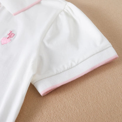Mädchen T-Shirts neue Sommer Kurzarm Baumwolle Top Freizeit hemd Kinder kleidung hochwertige T-Shirt für 5-12 Jahre
