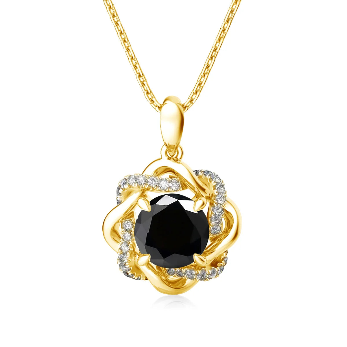 Damen-Moissanit-Ohrringe mit Zertifikat, 2 Karat Rosegold, Davidstern-Design, Luxusschmuck