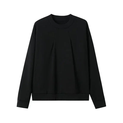 Herren Crewneck Sweatshirt im Y2K Stil mit Taschen und Kapuze