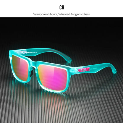 Sonnenbrille übergroß quadratisch polarisiert 64mm Angeln Herren